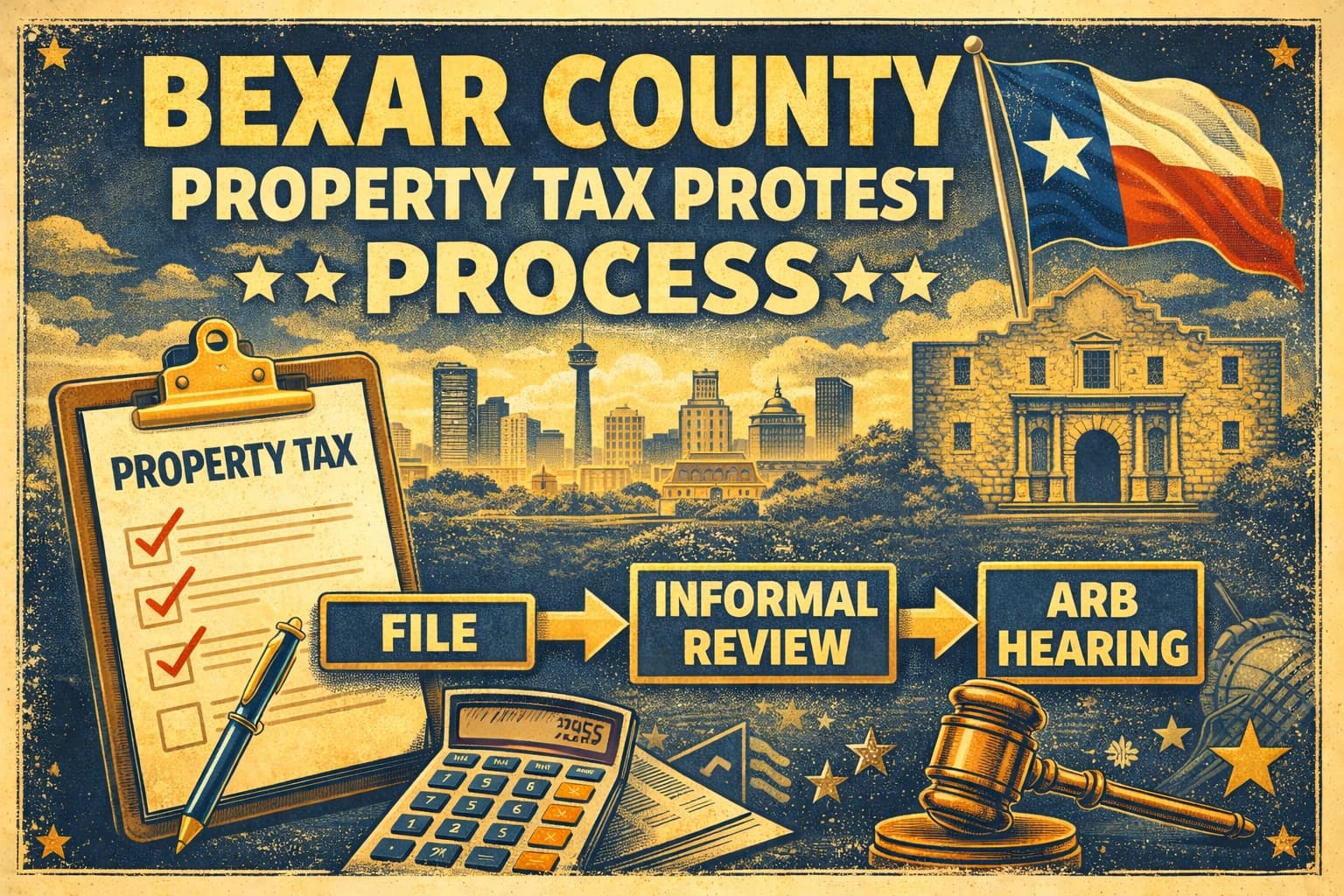 How the Bexar County Property Tax Protest Process Works