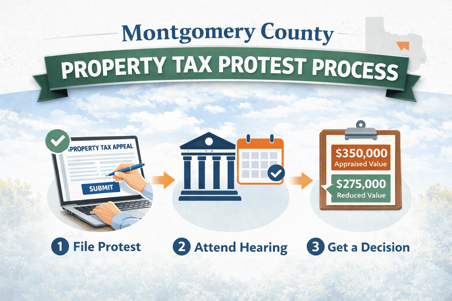 Montgomery County Property Tax Protest | MCAD Deadlines & Online Filing